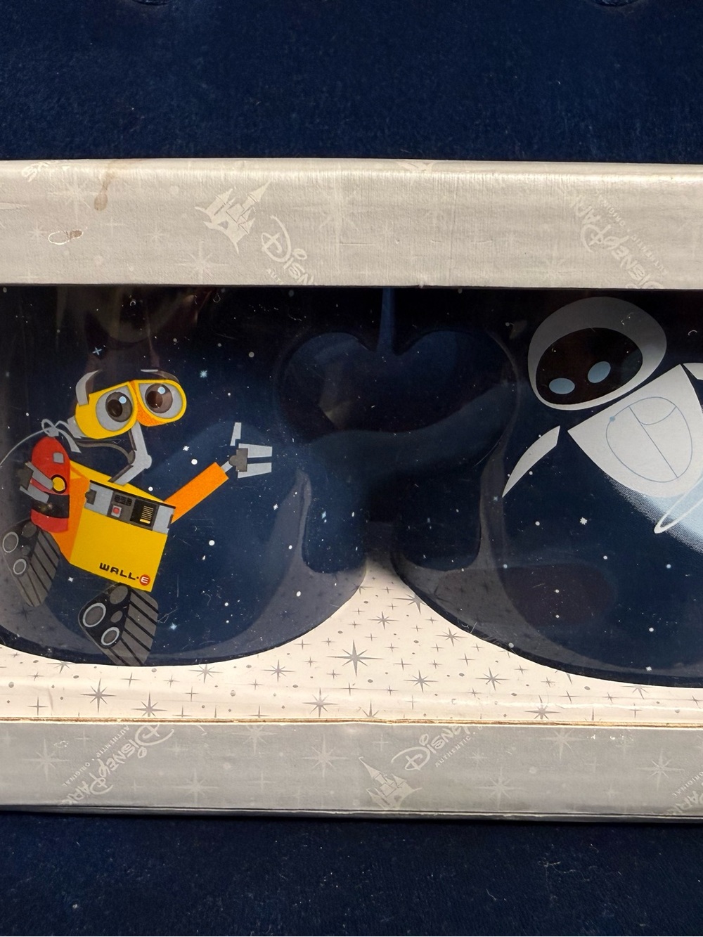 Disney WALL•E & EVE mug set Navy Blue